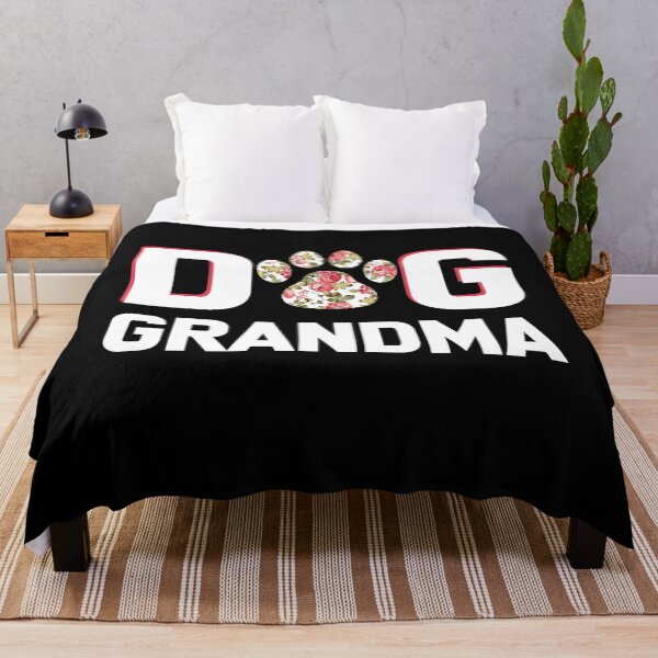 Item preview, Dog Grandma Flower Puppy Dog Lover designed and sold by LemmikkiBadley.