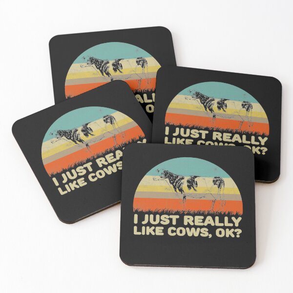 Item preview, I Just Really Like Cows OK Funny designed and sold by SARAHKUHNS.