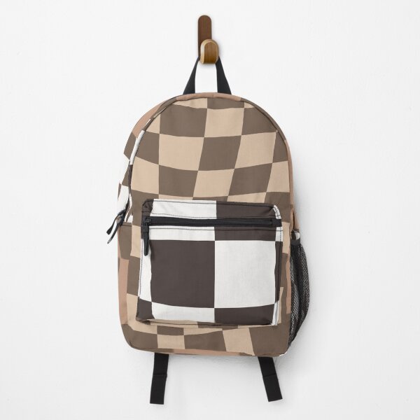 Item preview, Checkerboard Pattern, Brown, Wavy designed and sold by brookemiller801.