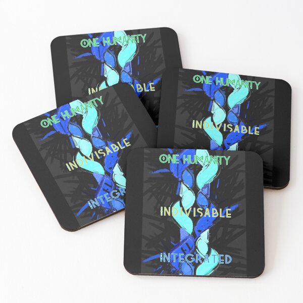 Item preview, One Humanity Indivisible Integrated Black Edition  New Year resolutions to Change your Nature  designed and sold by SpArtk.