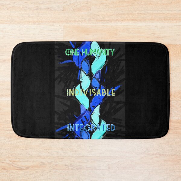 Item preview, One Humanity Indivisible Integrated Black Edition  New Year resolutions to Change your Nature  designed and sold by SpArtk.