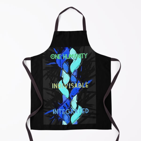 Item preview, One Humanity Indivisible Integrated Black Edition  New Year resolutions to Change your Nature  designed and sold by SpArtk.