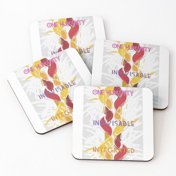 Item preview, One Humanity Indivisible Integrated White Edition  New Year resolutions to Change your Nature  designed and sold by SpArtk.
