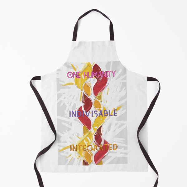 Item preview, One Humanity Indivisible Integrated White Edition New Year resolutions to Change your Nature designed and sold by SpArtk.