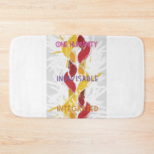 Item preview, One Humanity Indivisible Integrated White Edition  New Year resolutions to Change your Nature  designed and sold by SpArtk.