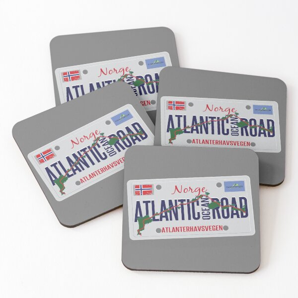Item preview, Atlantic Ocean Road Norway Atlanterhavsvegen Sticker T-Shirt 04 designed and sold by OuterShellUK.