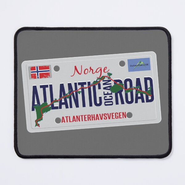Item preview, Atlantic Ocean Road Norway Atlanterhavsvegen Sticker T-Shirt 04 designed and sold by OuterShellUK.