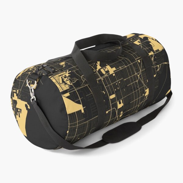 Item preview, Miami Florida USA Black Gold Map Art designed and sold by EpicMaps.