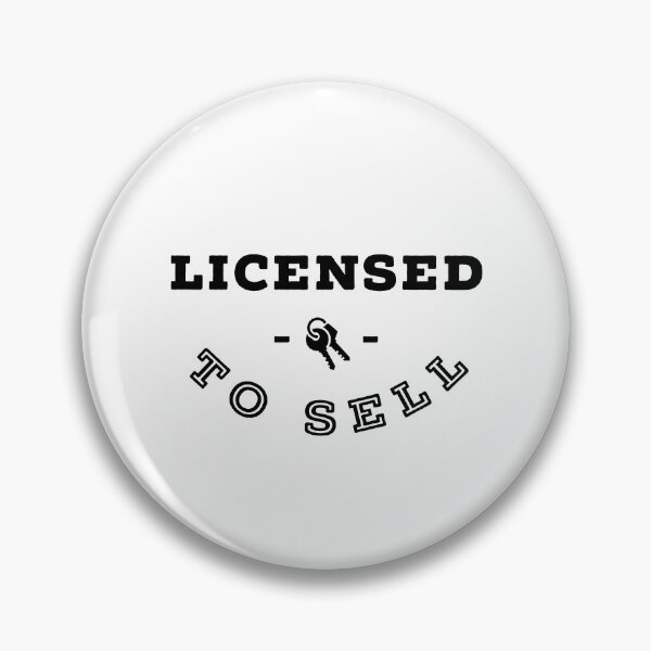 Item preview, Licensed To Sell Real Estate Agent - Real Estate Agent Job Title Gift designed and sold by ferdaousseshop.