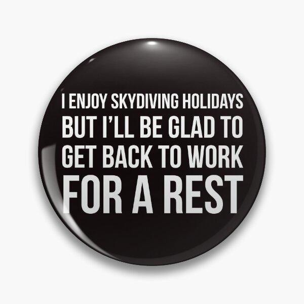 Item preview, Skydiving Holidays designed and sold by Slogans4u.