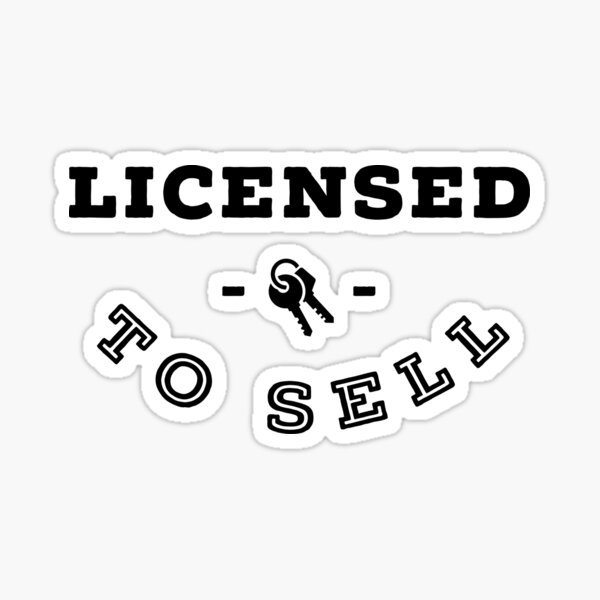 Item preview, Licensed To Sell Real Estate Agent - Real Estate Agent Job Title Gift designed and sold by ferdaousseshop.