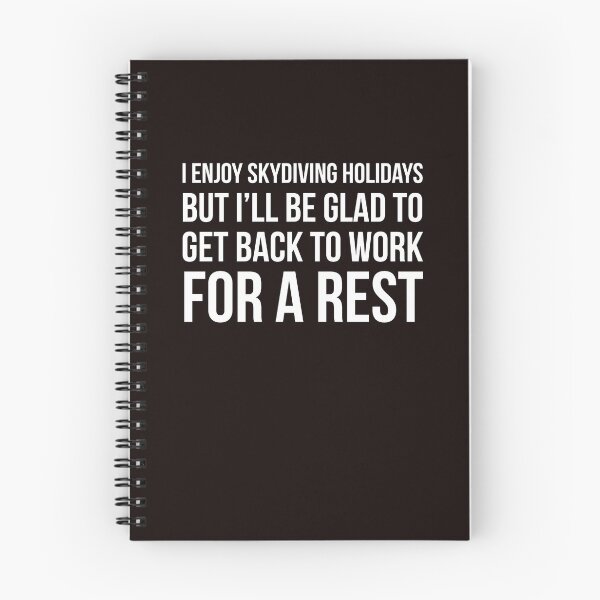 Item preview, Skydiving Holidays designed and sold by Slogans4u.