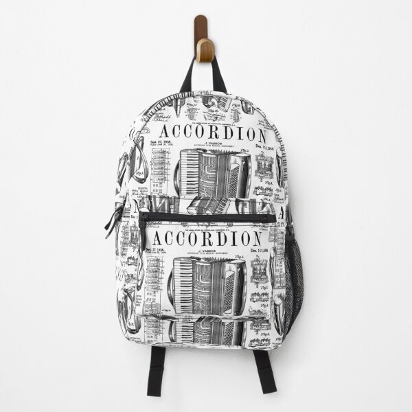 Item preview, Accordion Player Accordionist Instrument Vintage Patent designed and sold by GrandeDuc.