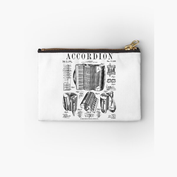 Item preview, Accordion Player Accordionist Instrument Vintage Patent designed and sold by GrandeDuc.