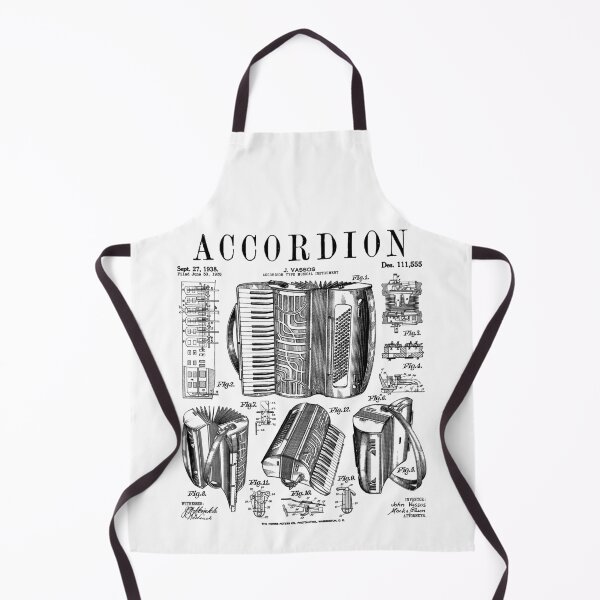 Item preview, Accordion Player Accordionist Instrument Vintage Patent designed and sold by GrandeDuc.