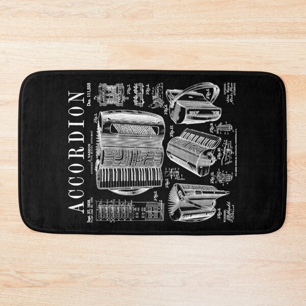 Item preview, Accordion Player Accordionist Instrument Vintage Patent designed and sold by GrandeDuc.