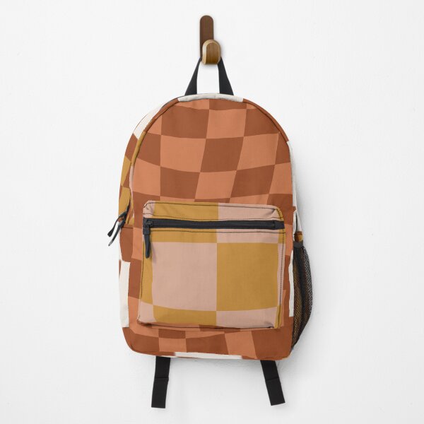 Item preview, Checkerboard Pattern, Orange, Wavy designed and sold by brookemiller801.