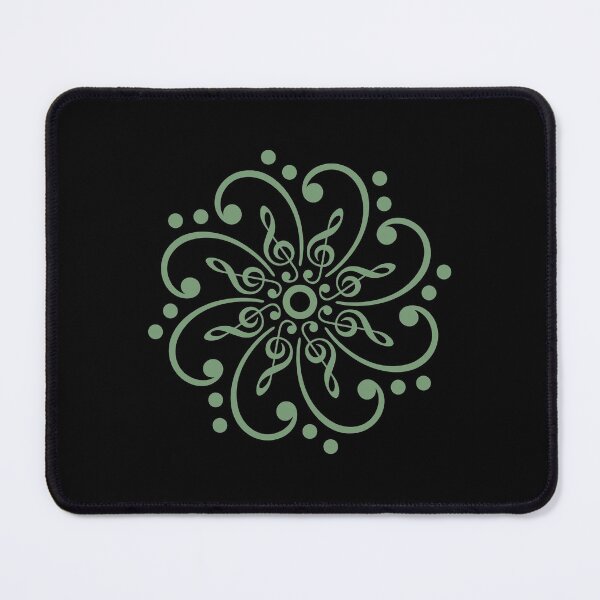 Item preview, Music, Bass Clef, Treble Clef, Mandala, Musician, Classical, Musical Notes, Music Symbol designed and sold by boom-art.