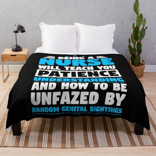 Item preview, Being A Nurse Will Teach You How To Be Unfazed By Genitals designed and sold by ZestyFruit.