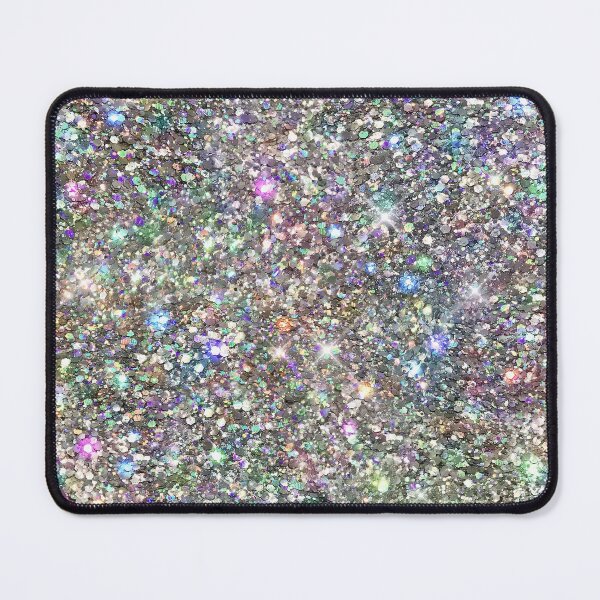 Item preview, Unicorn Faux Chunky Glitter Metallic Abstract Pattern designed and sold by WOW TeesAndThings.