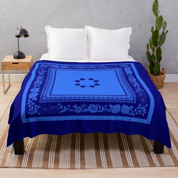 Item preview, Love garden royal blue designed and sold by SueKnox.