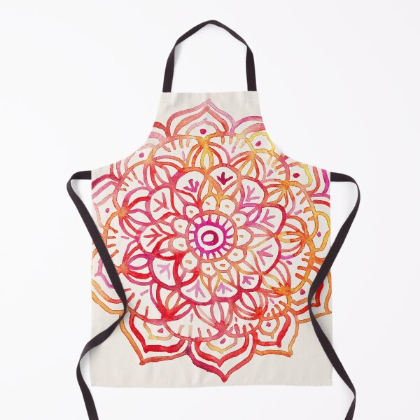 Item preview, Watercolor Medallion in Sunset Colors designed and sold by micklyn.