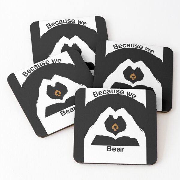 Item preview, Because we care (bear) Black Edition  New Year resolutions to Change your Nature  designed and sold by SpArtk.