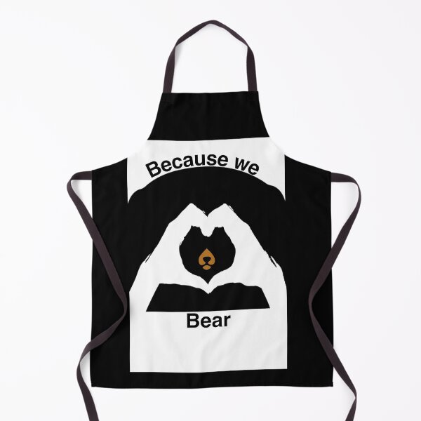 Item preview, Because we care (bear) Black Edition  New Year resolutions to Change your Nature  designed and sold by SpArtk.