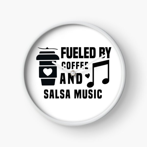 Item preview, fueled by coffee and salsa music designed and sold by Shorim.