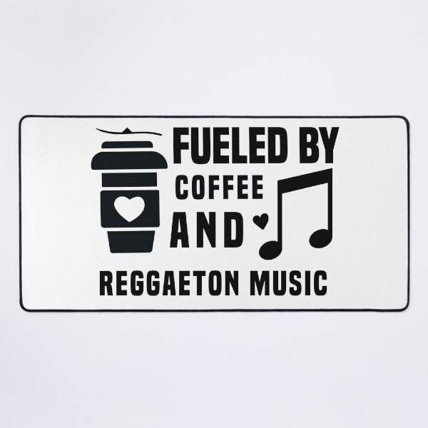 Item preview, fueled by coffee and reggaeton music designed and sold by Shorim.
