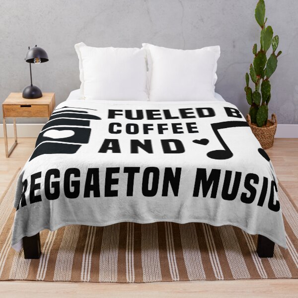 Item preview, fueled by coffee and reggaeton music designed and sold by Shorim.