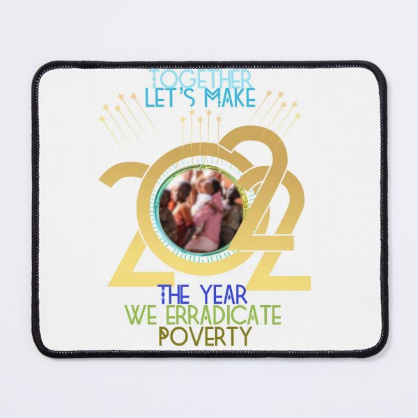 Item preview, The Year we eradicate poverty  New Year resolutions to Change your Nature  designed and sold by SpArtk.