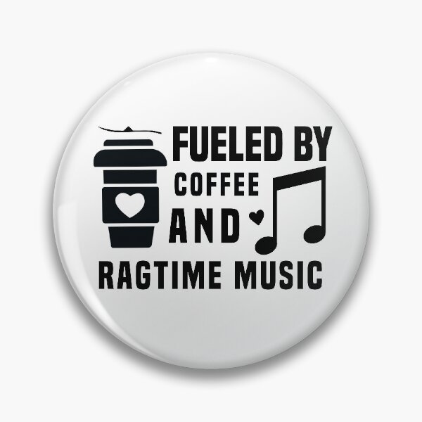 Artikelvorschau, angetrieben von Kaffee und Ragtime-Musik entworfen und verkauft von ONMON.