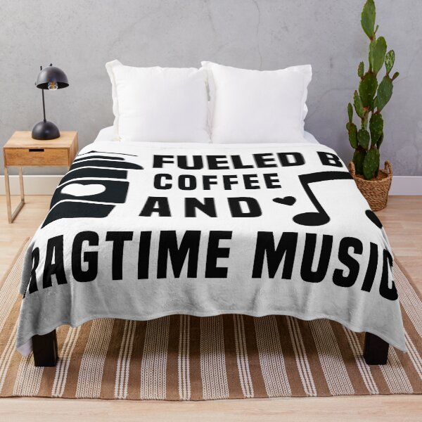 Item preview, fueled by coffee and ragtime music designed and sold by Shorim.