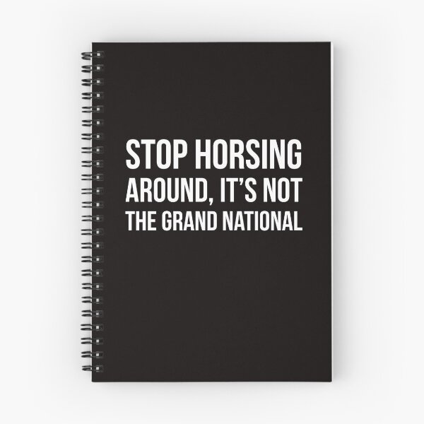 Item preview, Stop horsing around designed and sold by Slogans4u.