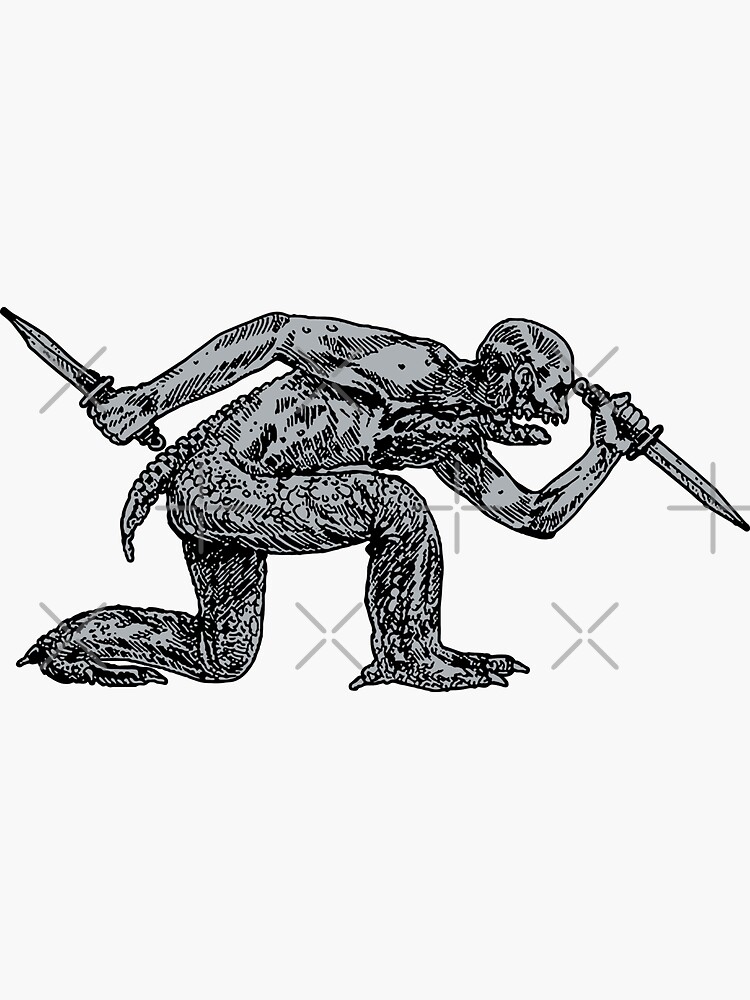 "Hunt Showdown  Gator Legs" Sticker by galarzaluis  Redbubble