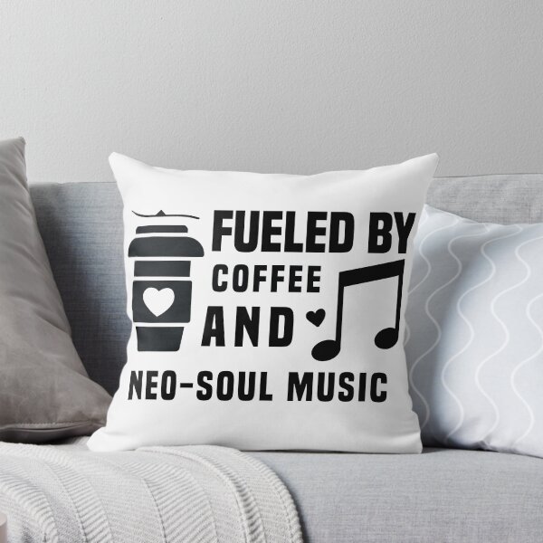 Item preview, fueled by coffee and neo-soul music designed and sold by ONMON.