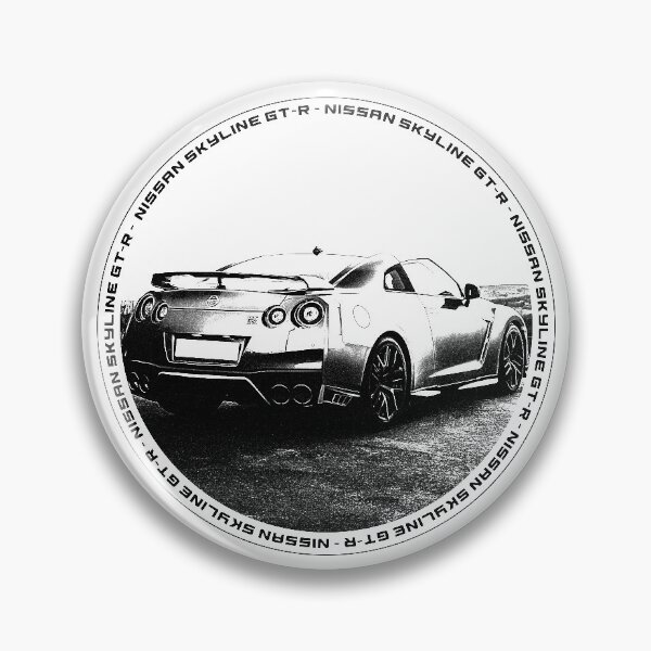 Item preview, NISSAN GT-R R35 Black 'N White 4 designed and sold by Cero81.