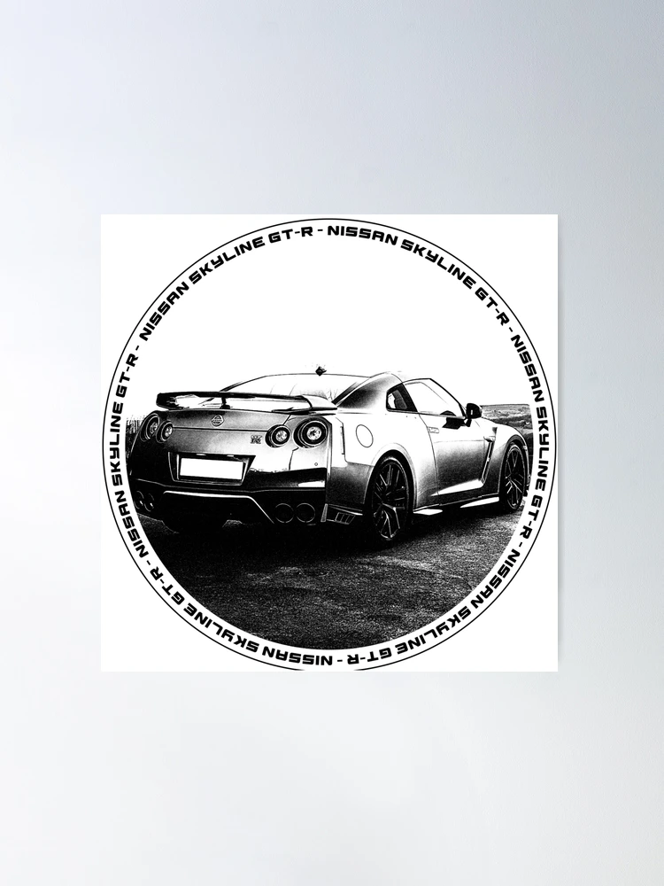 NISSAN GT-R R35 Black 'N White 4