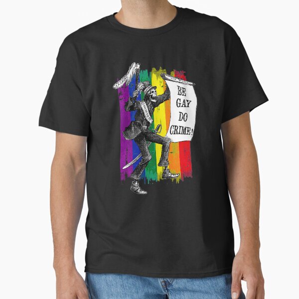 Aperçu de l'œuvre Soyez gay, faites du crime ! créée et vendue par MoonlightAppa.