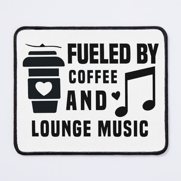 Item preview, fueled by coffee and lounge music designed and sold by Shorim.
