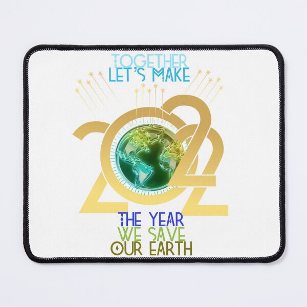 Item preview, The Year we save Earth  New Year resolutions to Change your Nature White edition  designed and sold by SpArtk.