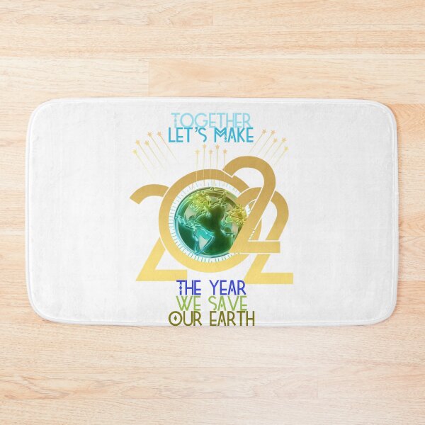 Item preview, The Year we save Earth  New Year resolutions to Change your Nature White edition  designed and sold by SpArtk.