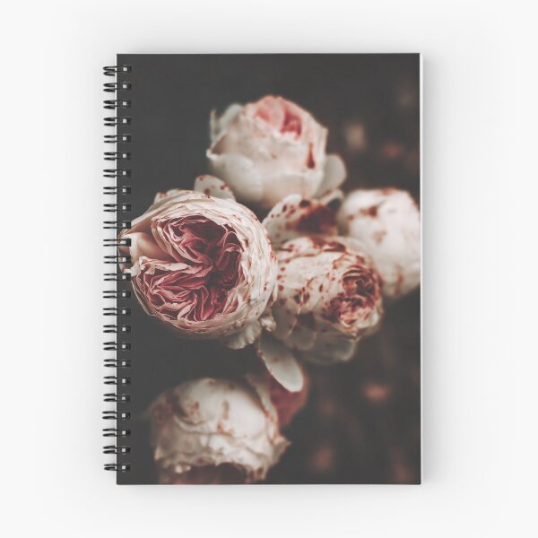 Item preview, Flower Photography - Rose Print - Wild Roses - White Pink Flowers - Dramatic Floral Art Print designed and sold by Ingrid Beddoes Photography.