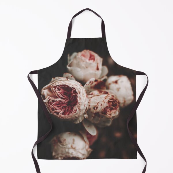 Item preview, Flower Photography - Rose Print - Wild Roses - White Pink Flowers - Dramatic Floral Art Print designed and sold by Ingrid Beddoes Photography.