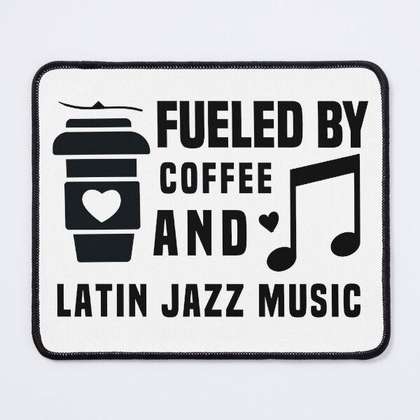Item preview, fueled by coffee and latin jazz music designed and sold by Shorim.