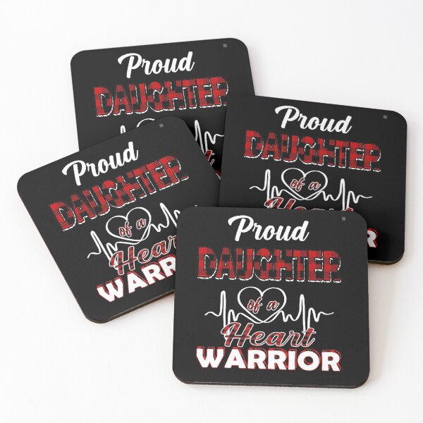 Item preview, Proud Daughter Of A Heart Warrior CHD Awareness Gifts T-Shirt designed and sold by scarletsaman.