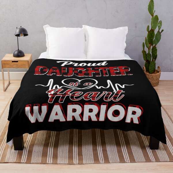 Item preview, Proud Daughter Of A Heart Warrior CHD Awareness Gifts T-Shirt designed and sold by scarletsaman.