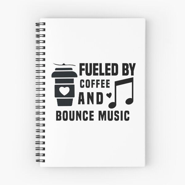 Item preview, fueled by coffee and bounce music designed and sold by ONMON.