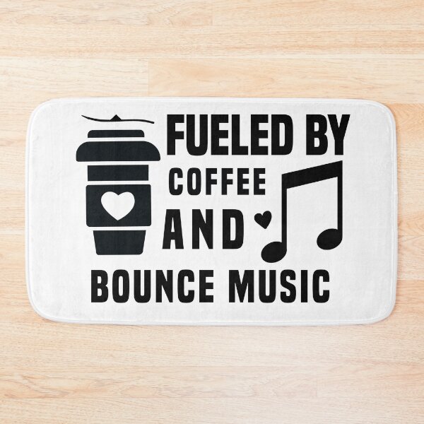 Item preview, fueled by coffee and bounce music designed and sold by Shorim.